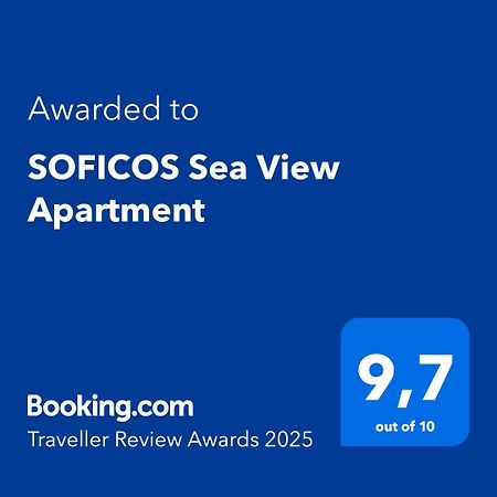 Soficos Sea View Apartment Nafpaktos Dış mekan fotoğraf